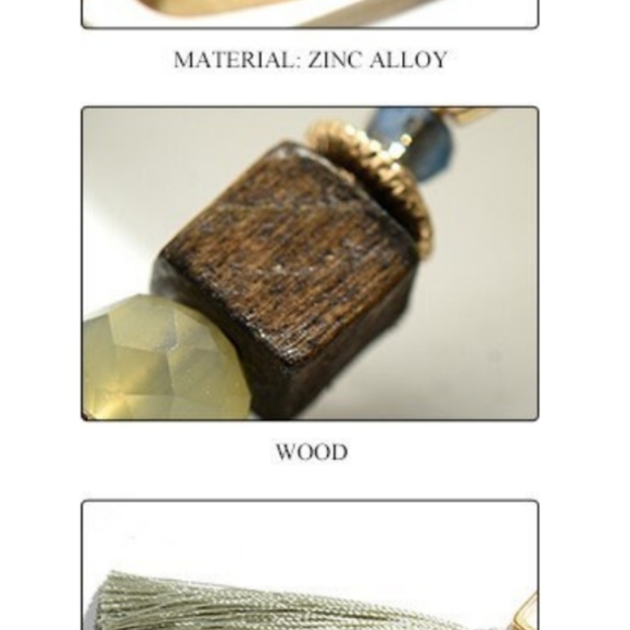 Tassel earrings. Brand new - Picture 2 of 4